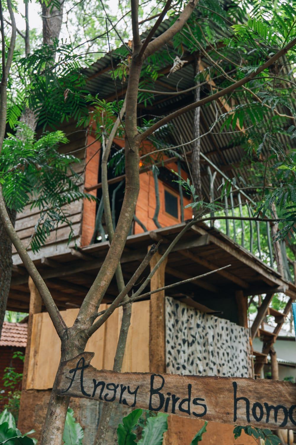 Angry Birds Tree House Apartment Habarana Luaran gambar